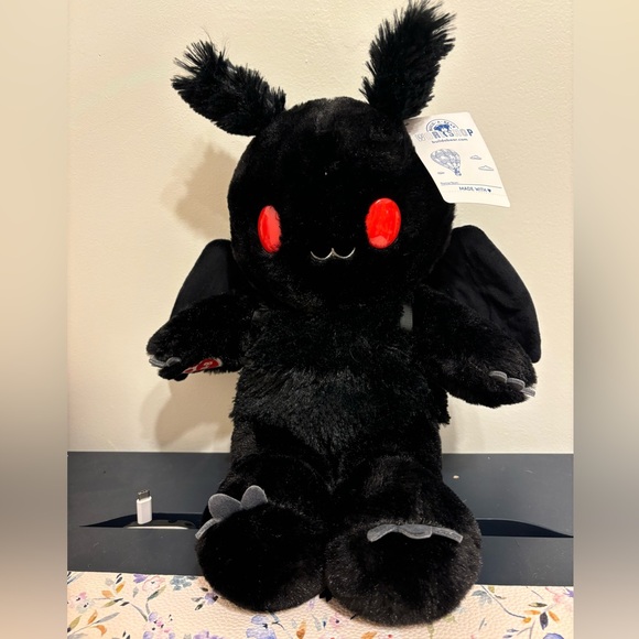 Bring Motthew home! RARE BNWT Build a Bear Mothman - Picture 3 of 3
